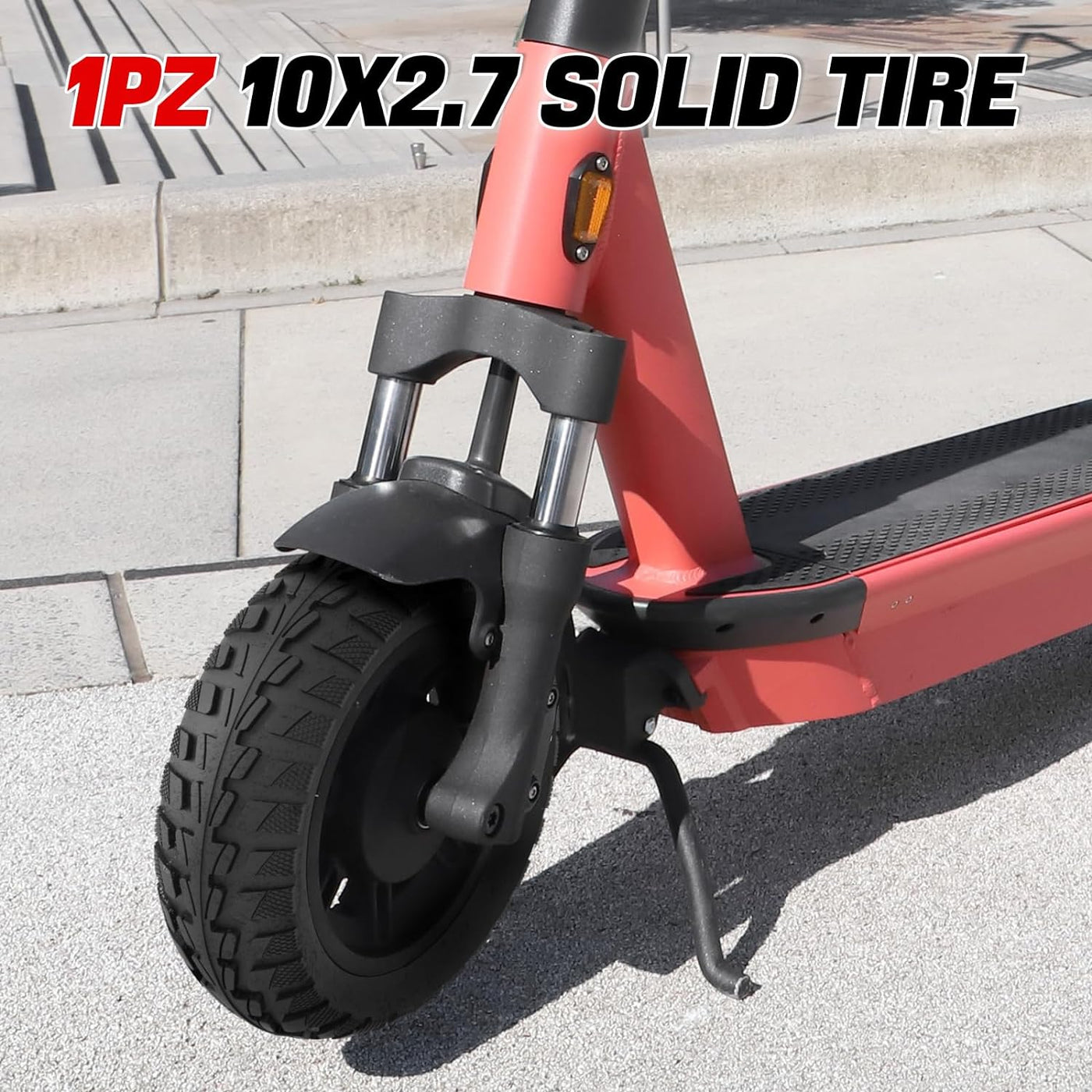 10x2.70-6.5 Solid Tire 70/65-6.5 Tire for Segway Max G30 G2 Gotrax G MAX Electric Scooter Wheels