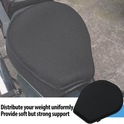 Universal Motorcycle Seat Cushion 3D Honeycomb Shock Absorbing Seat Cushion