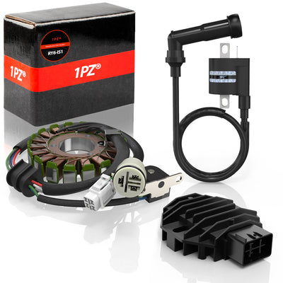 1PZ Stator Regulator Rectifier Ignition Coil Replacement for Yamaha Raptor 660R YFM660 R 2001-2005