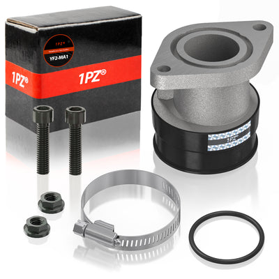 1PZ Carburetor Intake Manifold Boot Replacement for Yamaha Bear Tracker 250 YFM250 1999-2004 4XE-13586-00-00