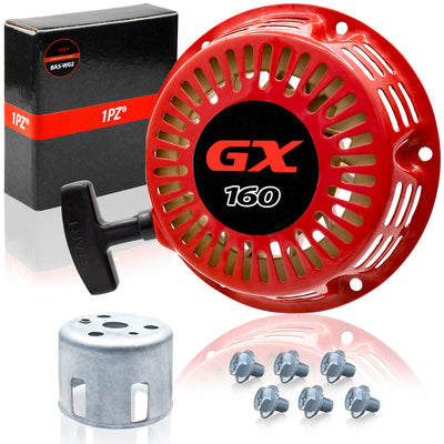 1PZ Pull Recoil Starter Start for 196cc Coleman BT200X CT200U Trail CT200U-EX Mini Bike Motovox MBX20 TrailMaster MB200 Predator 212cc Baja Hammerhead 80T Go kart