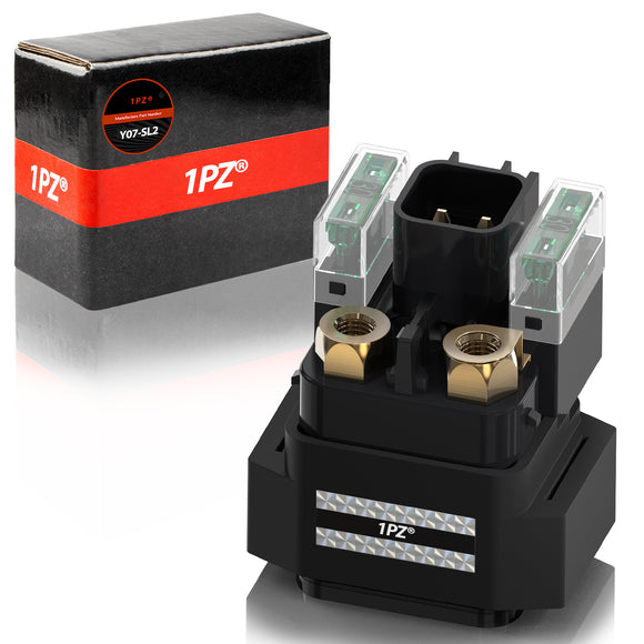 1PZ Y07-SL2 Starter Solenoid Relay Replacement for Yamaha Grizzly 550 YFM550 2009-2014 Grizzly 700 YFM700 2007-2017 YFZ450 R X 2009-2021 3B4-81940-00-00 18P-81940-00-00