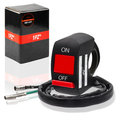 1PZ Motorcycle Handlebar Toggle Switch Button On Off for LED Headlight Scooter ATV Dirt Pit Baja Doodle Bug DB30 Mini Bike