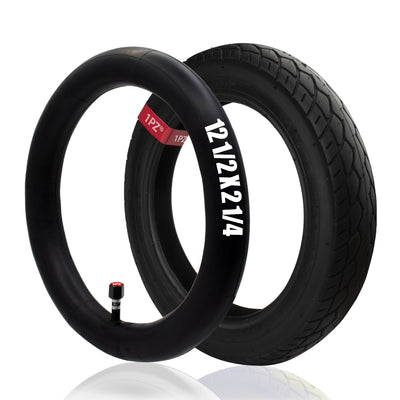 1PZ 12.5 x 2.25 (12-1/2" x 2-1/4") Tire & Inner Tube Replacement for Razor Pocket Mod Bella Betty Bistro Daisy Hannah Schwinn GT IZIP eZip MX125 Gas Electric Scooter Dirt Kids Bike