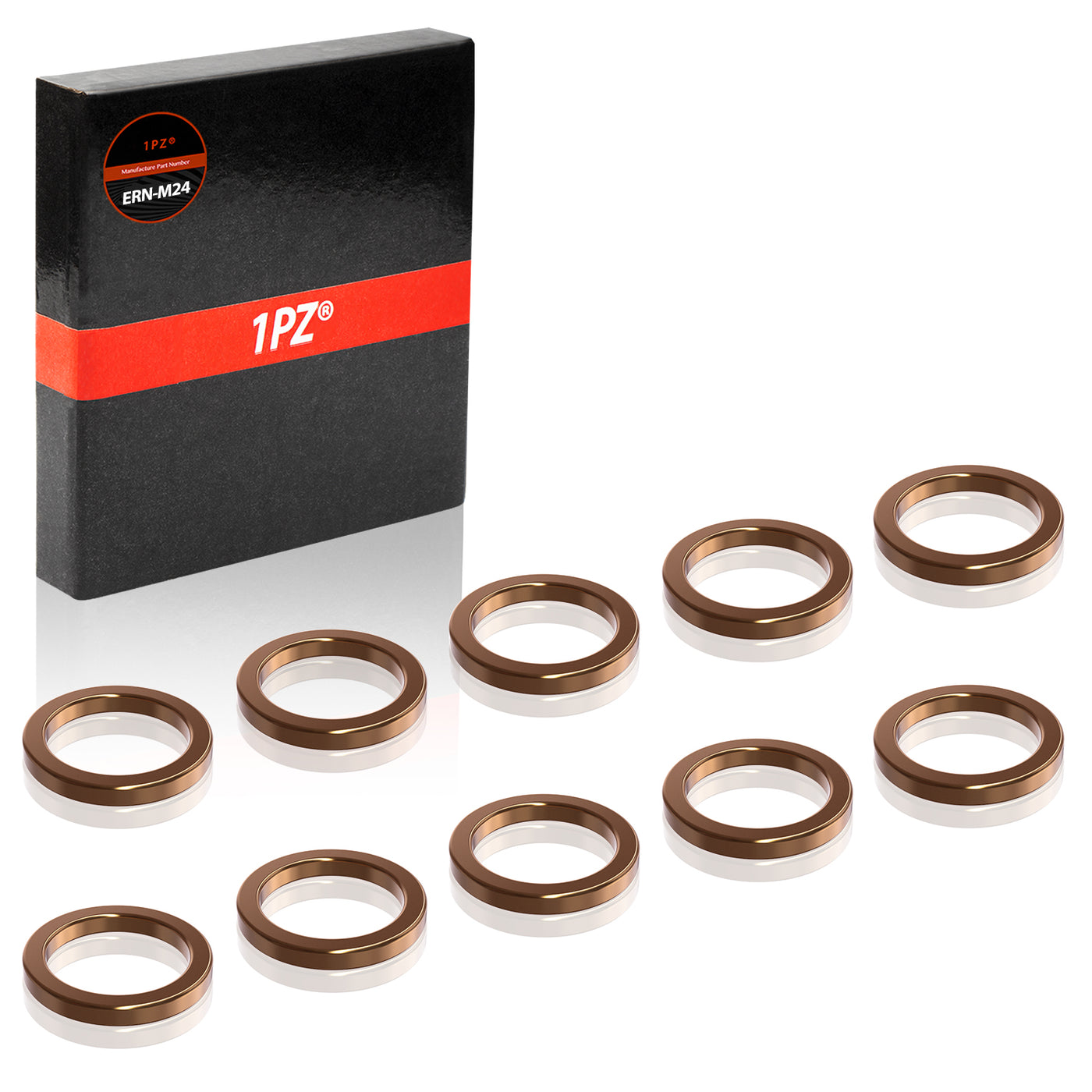 1PZ Exhaust Crush Gasket 32x24.5mm for Pit Dirt Bike 50cc 110cc 125cc 140cc 150cc 160cc (Pack of 10)