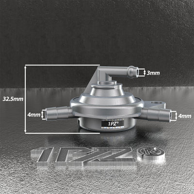 1PZ Vacuum Fuel Pump Petcock for GY6 50cc 125cc 150cc 139QMB 152QMI 157QMJ Roketa SUNL Taotao Chinese Scooter ATV Motorcycle 3 Port
