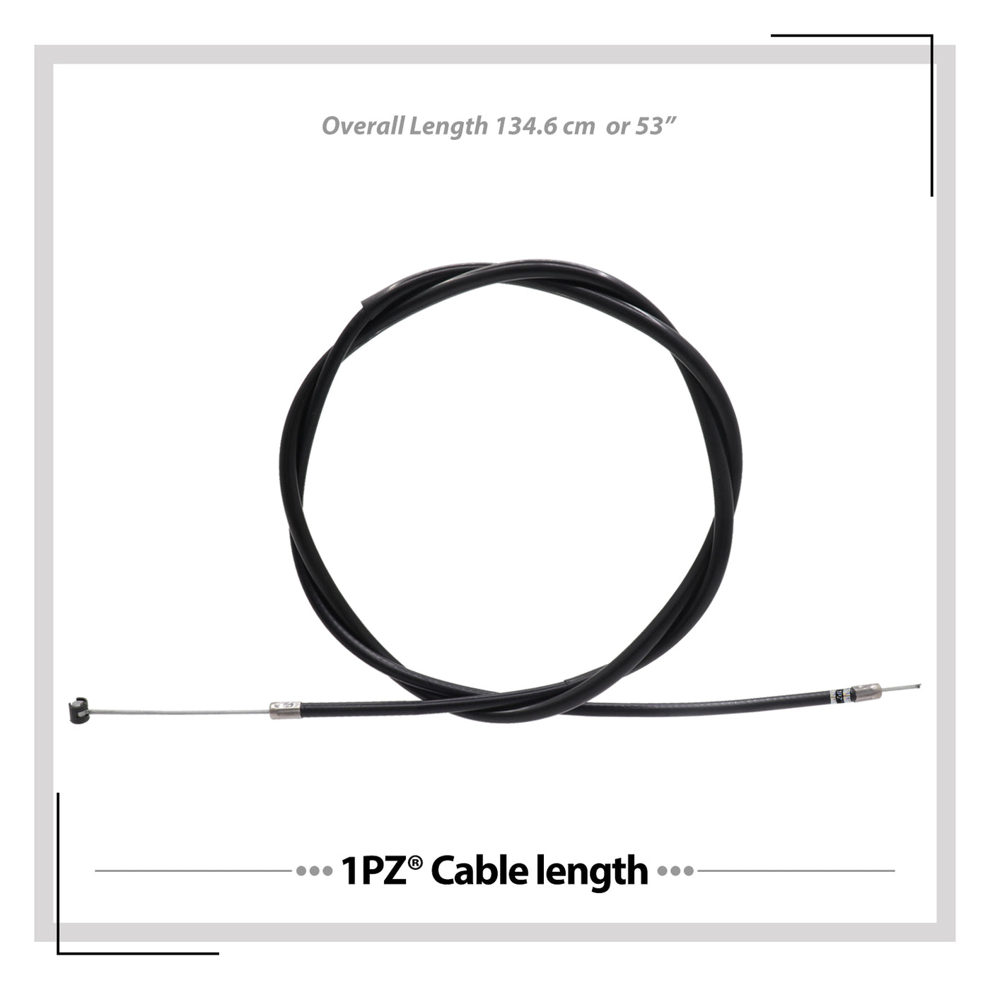 1PZ Premium 48" Throttle Control Cable 48 inch for Mini Bike Go Kart