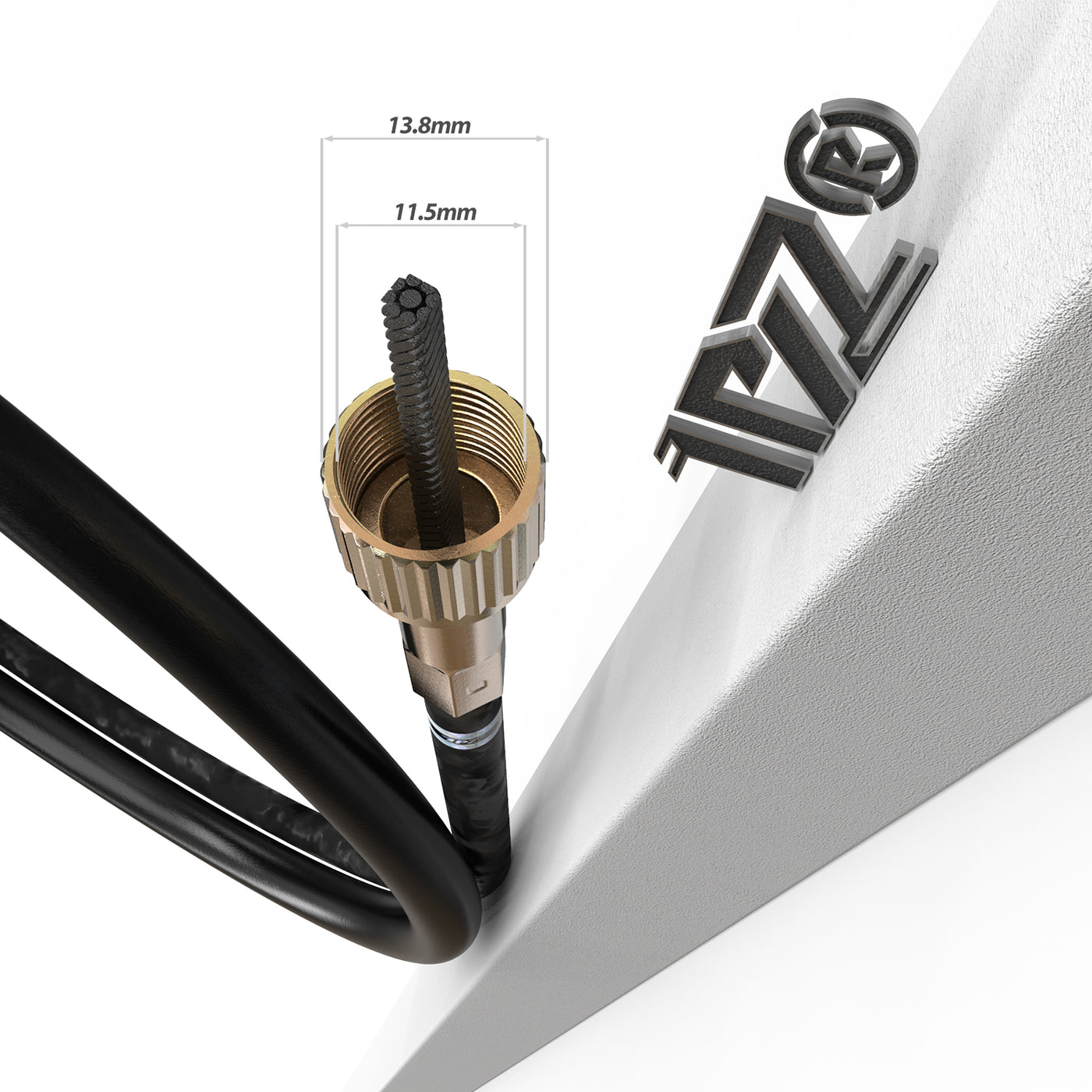 1PZ Speedometer Cable 37 inch Length for Vast Majority Kawasaki Motorcycles