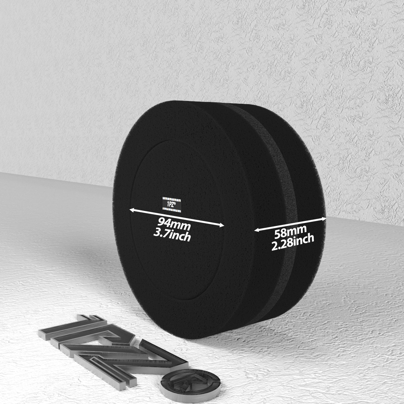 1PZ Round Foam Air Box Filter For Polaris Snowmobile 1993-1999 SKS RMK EFI Replace OEM# 2620057