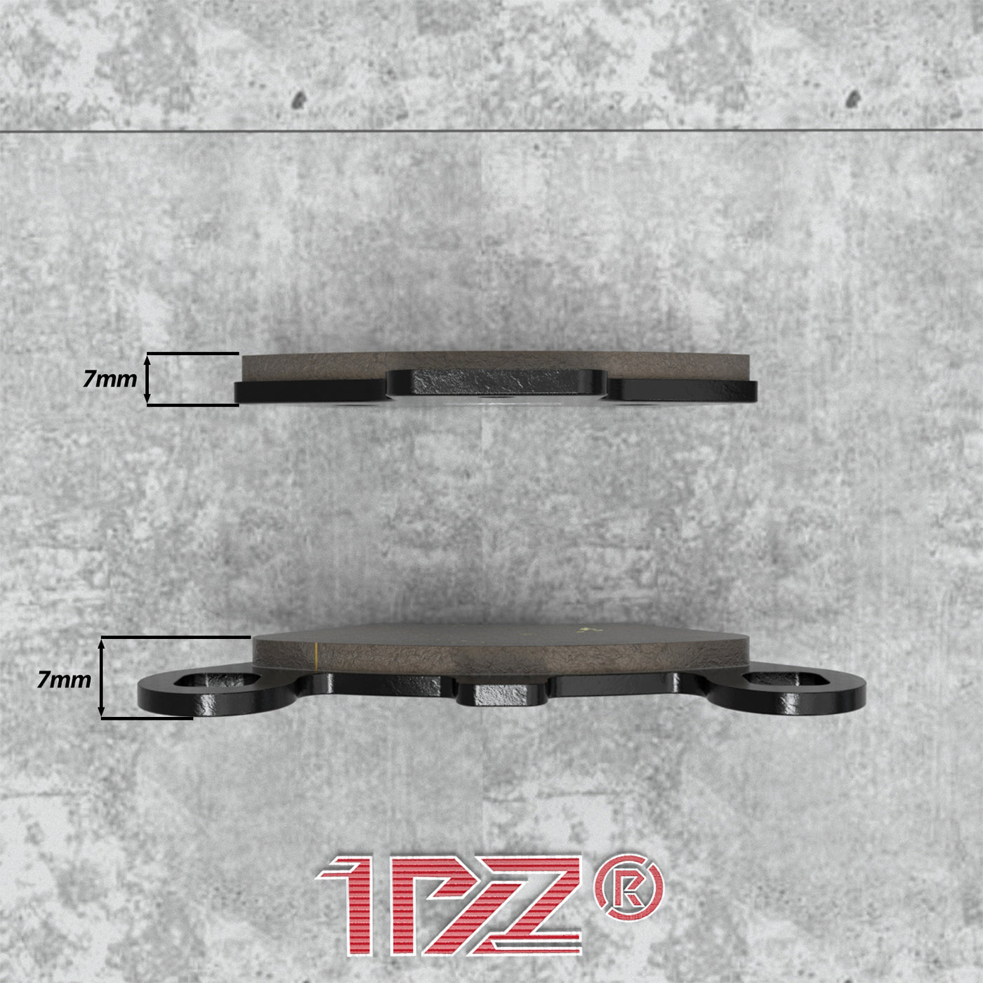 1PZ Front & Rear Brake Pads Replacement for Polaris Trail Blazer 250 Trail Boss 325 Sportsman Scrambler 400 500 4X4 Sport Xplorer Diesel Magnum Scrambler