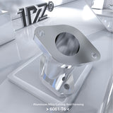 1PZ B35-YF3 CNC 6061-T6 Aluminum Carburetor Intake Manifold Boot with Screw Kit Replacement for Yamaha Kodiak 400 1993-1998 Moto 4 YFM350ER YFM400 Big Bear 350 YFM350 ATV 3HN-13586-00-00