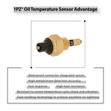 1PZ TX4-S05 Oil Temperature Sensor Replacement for Honda TRX300 350 400 450 500 Foreman 350 400 450 500 Rubicon 500 FourTrax 300 350 Rancher 350