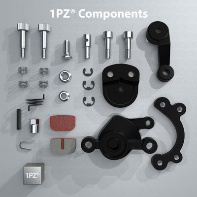 1PZ Disc Brake Caliper Replacement for Coleman CT100U CC100X 43cc 47cc 49cc Motovox MBX10 MBX11 Moto MM-B80 MM-B105 Mini Baja Doodlebug Dirt Pocket Bike ATV Goped Scooter