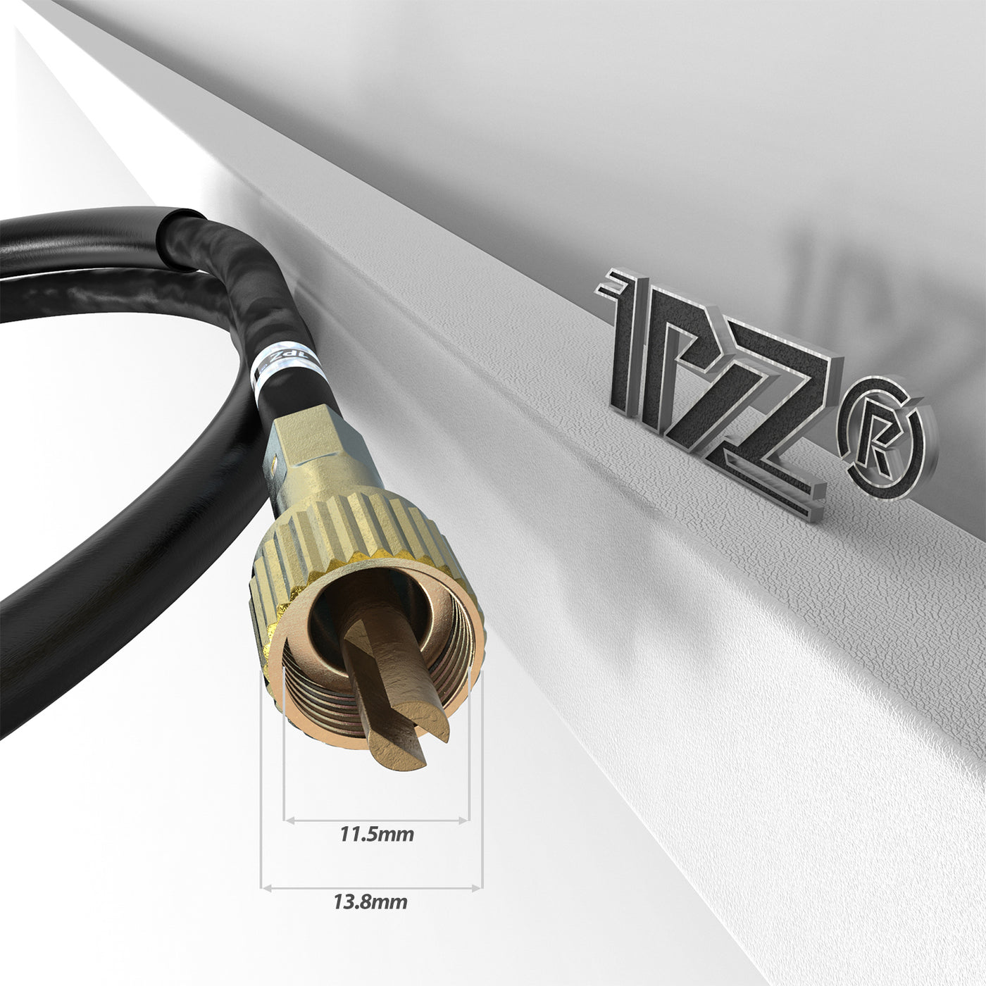 1PZ Speedometer Cable 37 inch Length for Vast Majority Kawasaki Motorcycles