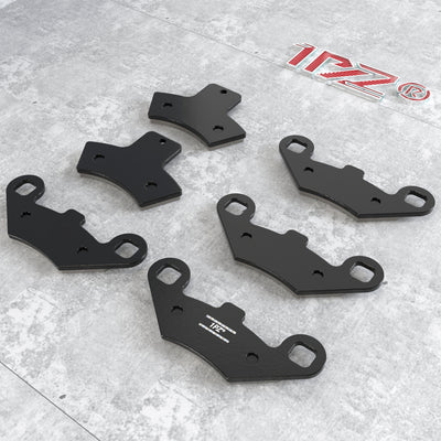 1PZ Front & Rear Brake Pads Replacement for Polaris Trail Blazer 250 Trail Boss 325 Sportsman Scrambler 400 500 4X4 Sport Xplorer Diesel Magnum Scrambler