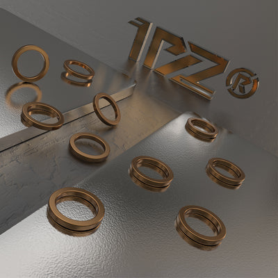 1PZ Exhaust Crush Gasket 32x24.5mm for Pit Dirt Bike 50cc 110cc 125cc 140cc 150cc 160cc (Pack of 10)