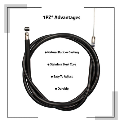 1PZ Premium 48" Throttle Control Cable 48 inch for Mini Bike Go Kart