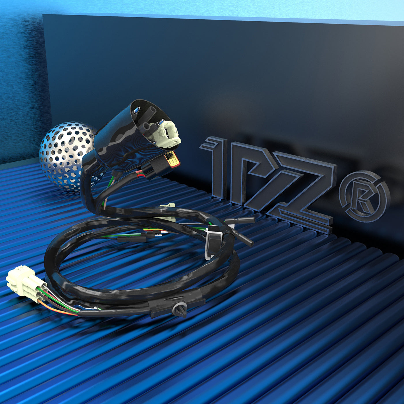 1PZ Wiring Harness Replacement for Honda Sportrax 400 TRX400EX 1999-2004 32100-HN1-000