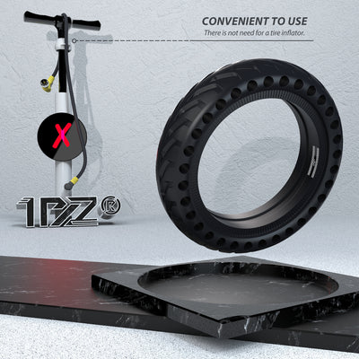 1PZ Solid Tire Replacement for Electric Scooter Xiaomi m365 gotrax gxl XR 8.5 inches Scooter Wheel Explosion-Proof Solid Tire & Accessories