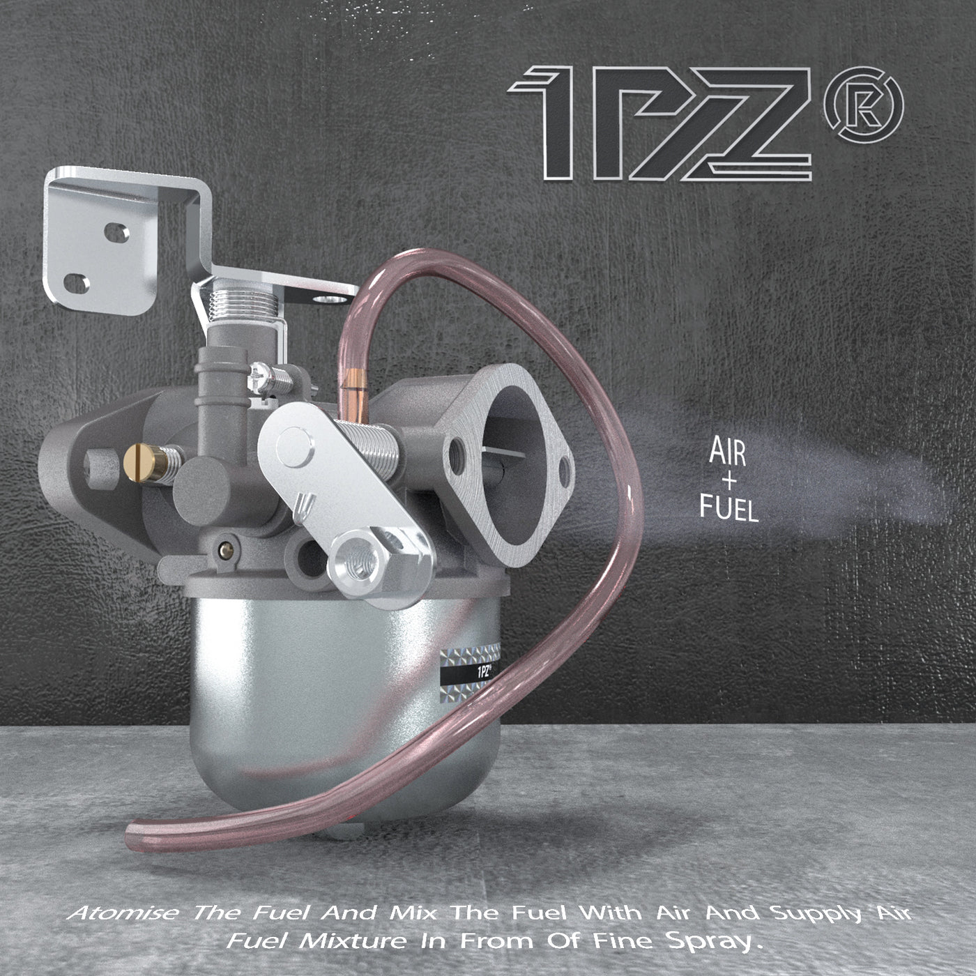 1PZ Carburetor Carb Replacementfor 1982-1987 EZGO Golf Cart 2 Cycle Engines 20071-G1 18342-G1