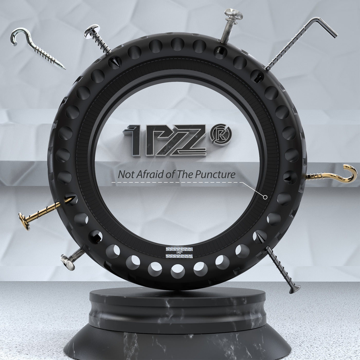 1PZ Solid Tire Replacement for Electric Scooter Xiaomi m365 gotrax gxl XR 8.5 inches Scooter Wheel Explosion-Proof Solid Tire & Accessories