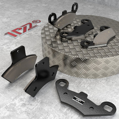 1PZ Front & Rear Brake Pads Replacement for Polaris Trail Blazer 250 Trail Boss 325 Sportsman Scrambler 400 500 4X4 Sport Xplorer Diesel Magnum Scrambler