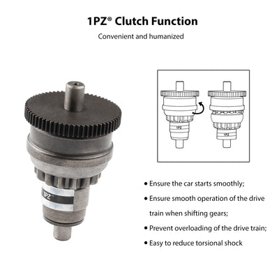 1PZ ATMT1-170 Starter Clutch Bendix for GY6 49cc 50cc 139QMB 1P39QMB Chinese Scooter Moped ATV Taotao JCL BMS Jonway Dongfang Tank Roketa