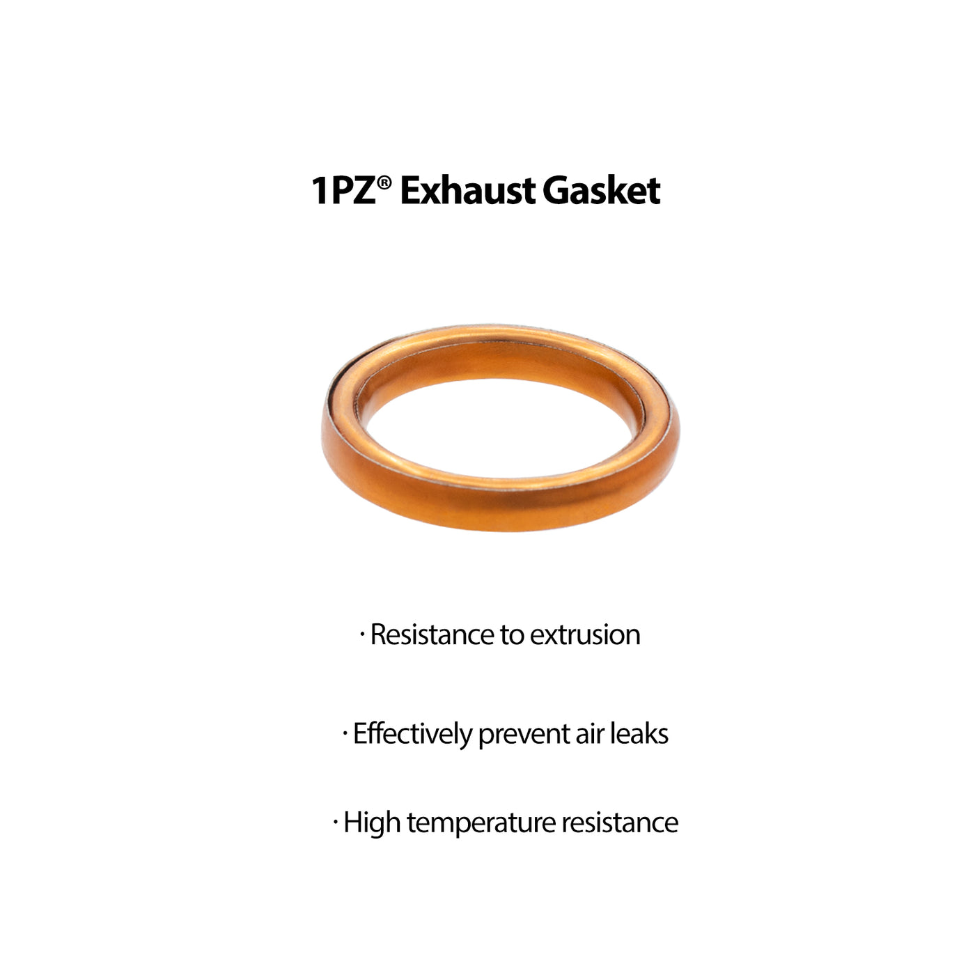 1PZ Exhaust Bolt and Gasket for GY6 50 cc 70cc 90 cc 110cc 125 cc 150cc Scooters ATVs Go Karts Moped Quad 4 Wheeler Dune Buggy Sandrail Taotao Sunl Coolster Jonway Roketa (SILVER)