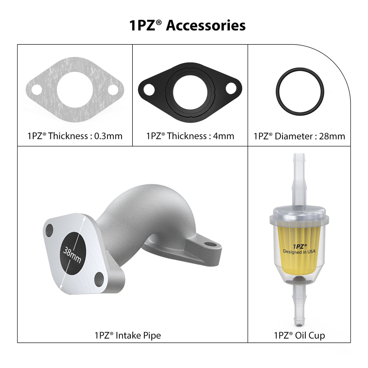1PZ PZ19 19mm Carburetor Carb with Cable Choke Kit for 50cc 70cc 90cc 110cc 125cc Moped ATV Taotao Sunl Roketa Baja Kazuma Go Kart Horizontal Engine