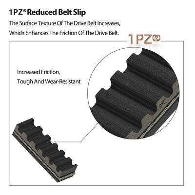 1PZ 30 Series Go Kart Drive Belt for Replacing Manco 5959 / Comet 203589 (Pack of 3)