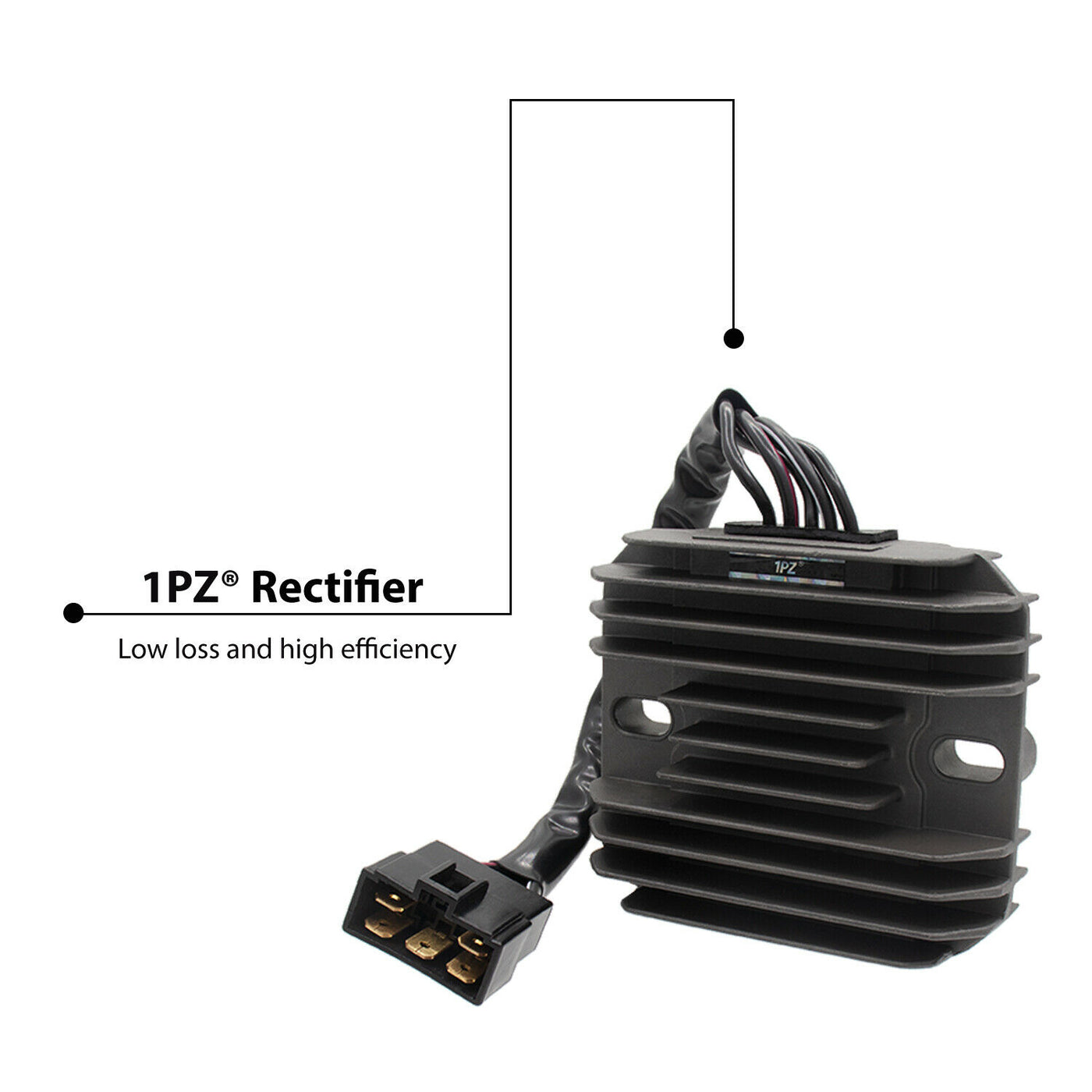 1PZ Regulator Rectifier Voltage for Suzuki GSXR 600 97-05 GSXR 750 96-05 GSXR 1000 01-04 GSX1300R Hayabusa 99-07 VL1500 Intrude 98-04 LT-F500F Quadrunner 98-99