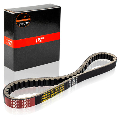 1PZ CVT Drive Belt 729-17.7-30 for GY6 49cc 50cc 139QMB Scooter Moped Long-Case Engine Roketa JMSTAR Taotao Jonway Baja Tank Scooter Moped ATV Go Kart