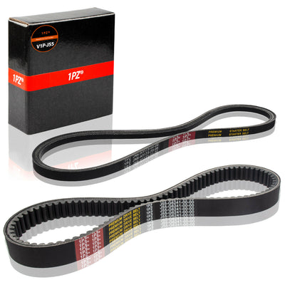 1PZ Starter Belt & Clutch Drive Belt Replacement for Yamaha G2 G5 G8 G9 G11 G14 Golf Cart J55-G6241-00-00 JN6-H1173-00