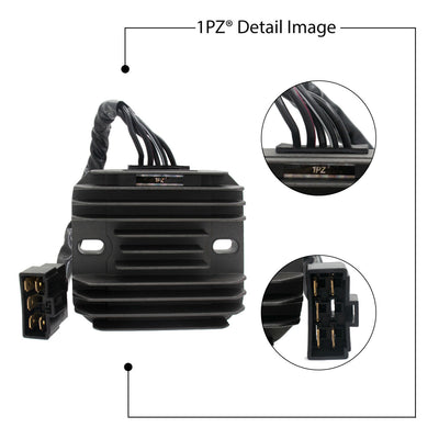 1PZ Regulator Rectifier Voltage for Suzuki GSXR 600 97-05 GSXR 750 96-05 GSXR 1000 01-04 GSX1300R Hayabusa 99-07 VL1500 Intrude 98-04 LT-F500F Quadrunner 98-99
