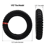 1PZ MX3-T12 Heavy Duty 12.5x2.75 (12 1/2x2.75) Tire & Inner Tube for MX350 MX400 Dirt Rocket X-Treme X-560 Mini Pocket Bikes