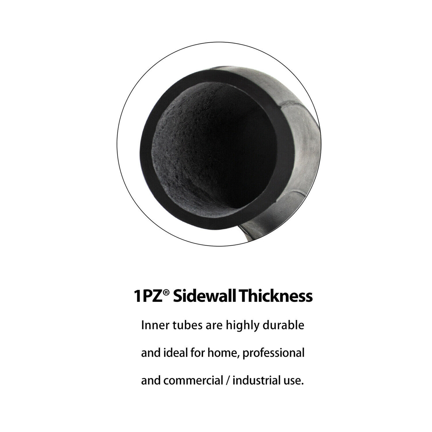 1PZ 12 1/2"x2 1/4" (12.5x2.25) Inner Tube for Razor Pocket Mod Bella Chrissy Hannah Montana Electric Scooters Razor MX125 Dirt Rocket Replacement Inner Tube with TR87 Bent Valve Stem