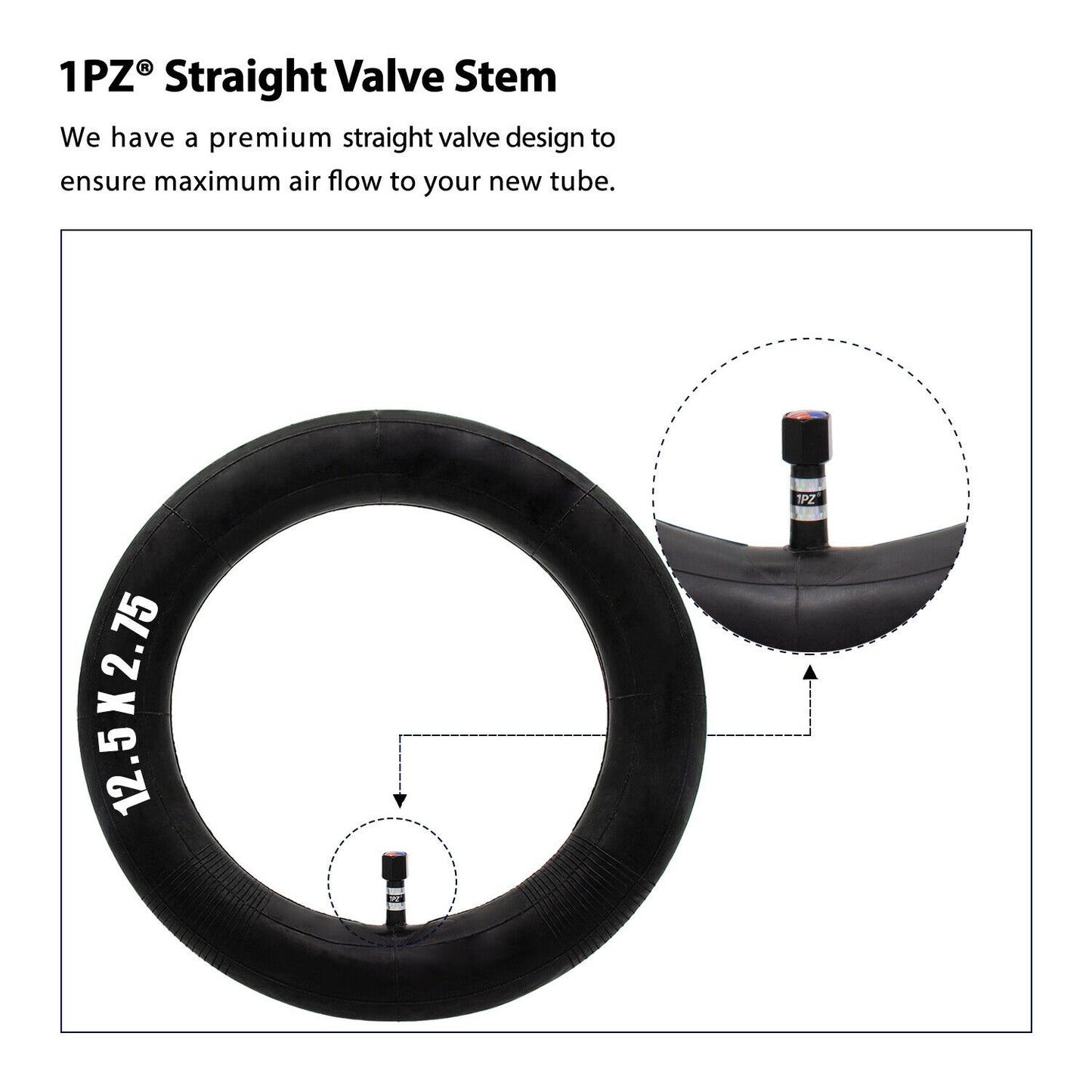 1PZ MX3-T12 Heavy Duty 12.5x2.75 (12 1/2x2.75) Tire & Inner Tube for M –  1PZ® Brand