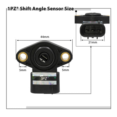 1PZ Shift Angle Sensor Replacement for Honda Recon 250 Rancher 350 420 Foreman 500 Pioneer 1000 TRX250 TRX350 TRX420 TRX500 ATV