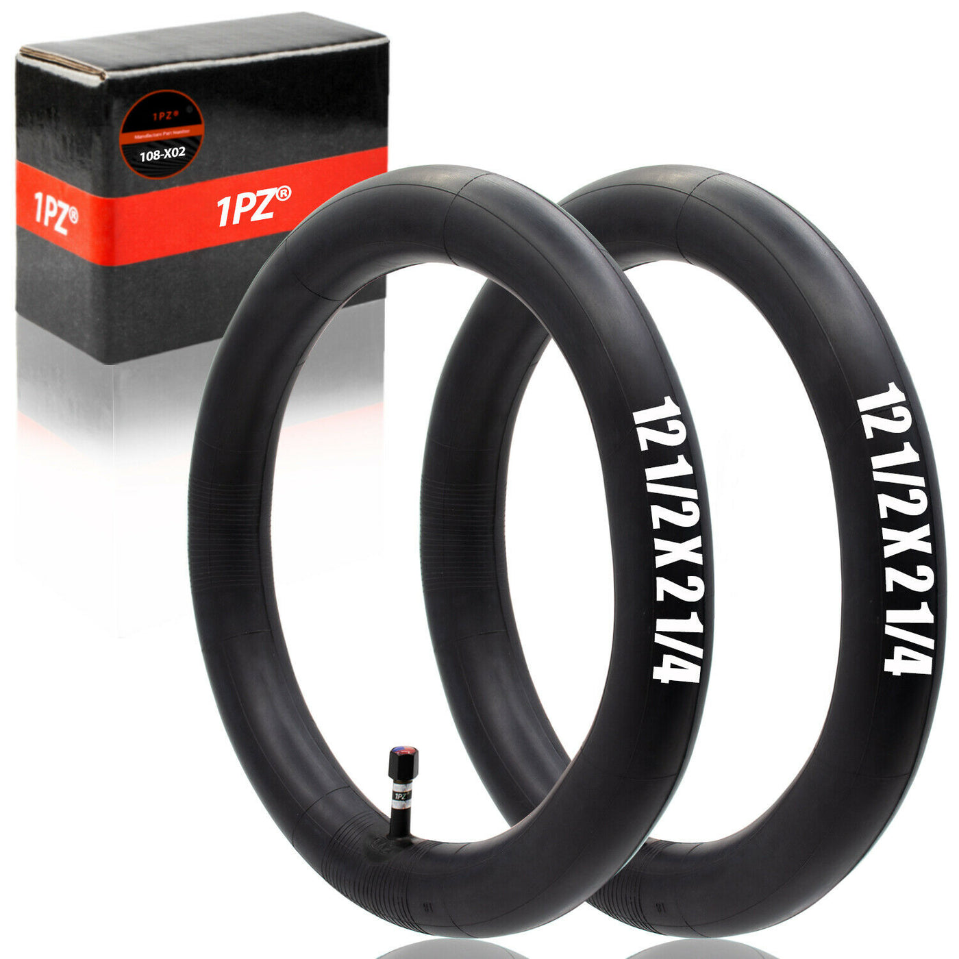 1PZ 12.5x2.25 (12 1/2" x2 1/4") Inner Tube for Razor Pocket Mod Bella Betty Bistro Daisy Hannah Sweet Pea Schwinn GT - Gas & Electric Scooters Kids Balance Bike Knee Walker