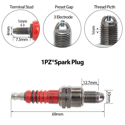 Honda CDI Ignition Coil Spark Plug for Crf50 Xr50 Xr70 Xr80 Xr100