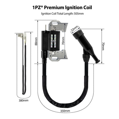 1PZ Ignition Coil with Spark Plug for Predator 420cc 5000W 6500W 7000W 8750W Gas Generator Engine