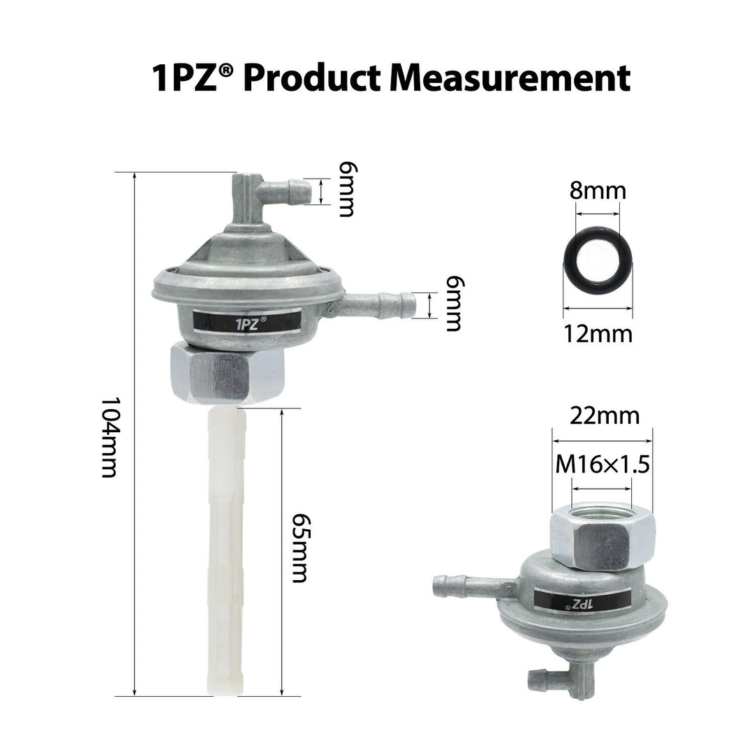 1PZ Gas Fuel Switch Pump Valve Petcock Replacement for Honda Elite
