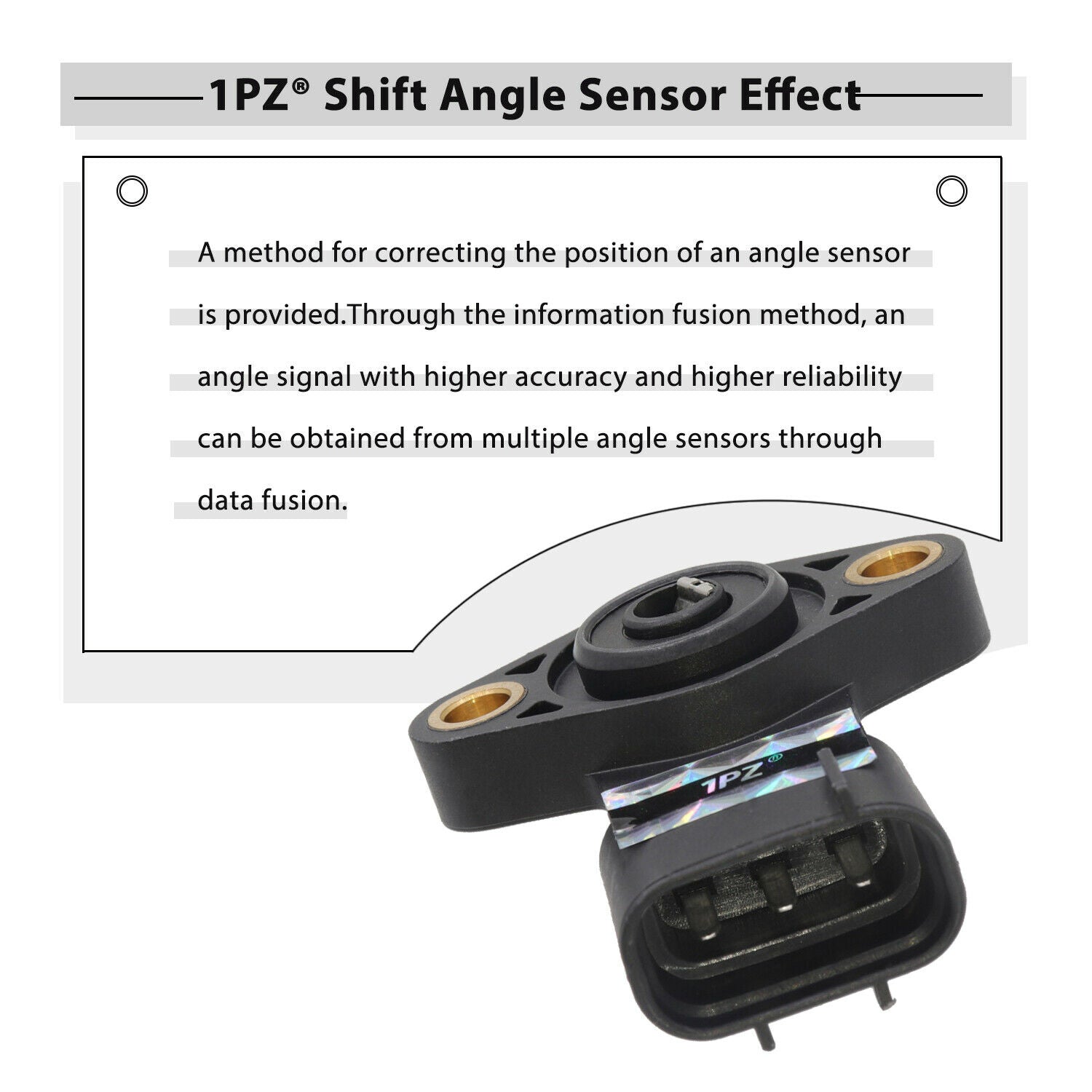 1PZ Shift Angle Sensor Replacement for Honda Recon 250 Rancher 350 420 Foreman 500 Pioneer 1000 TRX250 TRX350 TRX420 TRX500 ATV