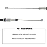 1PZ TR3-CC1 Choke Cable Replacement for Honda Fourtrax 300 TRX300 FW 1988-2000 17950-HC4-671 17950-HC5-971 17950-HM5-671 17950-HM5-850