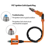 1PZ O6P-RS3 Racing CDI Ignition Coil Spark Plug Replacement for Honda Xr Crf Crf50 Xr50 Xr70 Xr80 Xr100