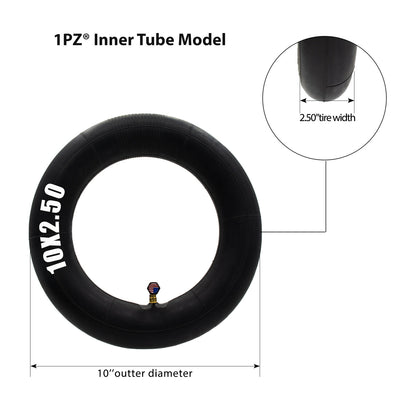 1PZ 10x2.50 Electric Scooter Tire & Inner Tube for 36v 48v 400w 500w 800w Hub Motor Balance Drive Bicycle