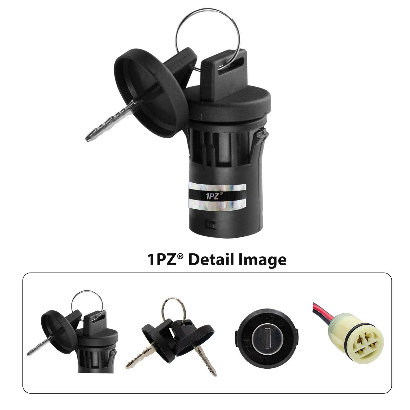 1PZ Ignition Key Switch Replacement for Honda Rancher 350 TRX-350 2000-2006