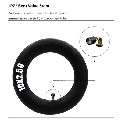 1PZ 10x2.50 Electric Scooter Tire & Inner Tube for 36v 48v 400w 500w 800w Hub Motor Balance Drive Bicycle