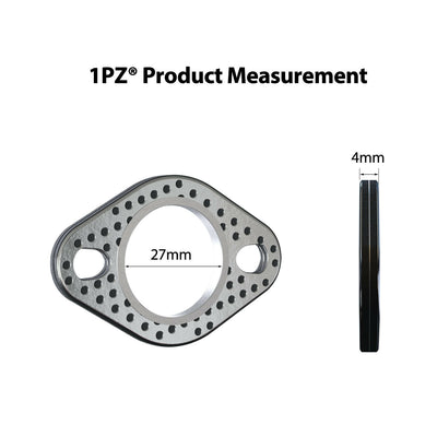 1PZ Exhaust Gasket for GY6 49cc 50cc 70cc 90cc 110cc 125cc 150cc Scooter Moped Motorcycle Go Kart ATV