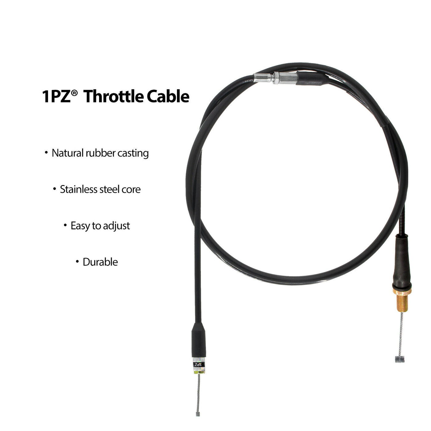 1PZ Throttle Cable Replacement for Yamaha YFM350 350 Warrior 2001-2004
